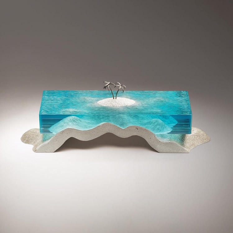 Ocean Glass Sculptures By Ben Young