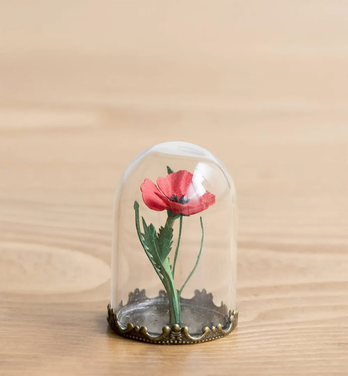 Miniature Paper Plants by Raya Sader Bujana