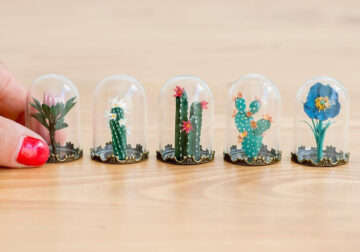Artist Raya Sader Bujana Creates Beautiful Miniature Paper Plants