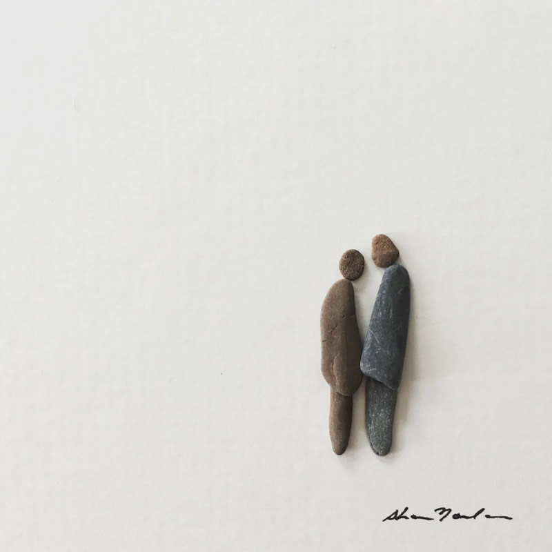 Beautiful Pebble Art by Sharon Nowlan