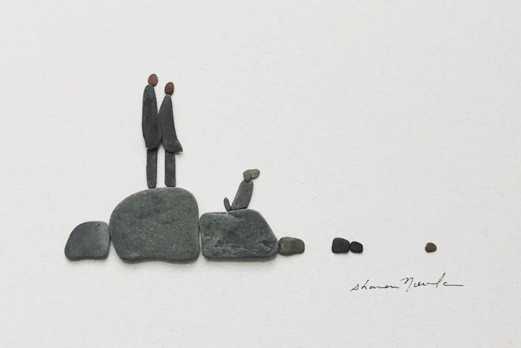 Canadian Artist Sharon Nowlan Creates Stunning & Enchanting Pebble Art