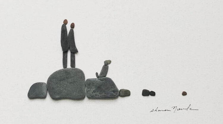 Canadian Artist Sharon Nowlan Creates Stunning & Enchanting Pebble Art
