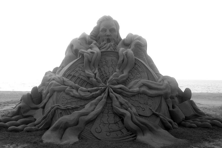 Sand Sculptures by Toshihiko Hosaka