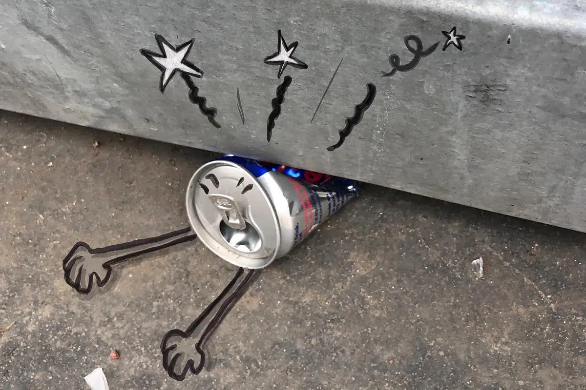 French Artist Creates Fun Art With Everyday Things In The Street