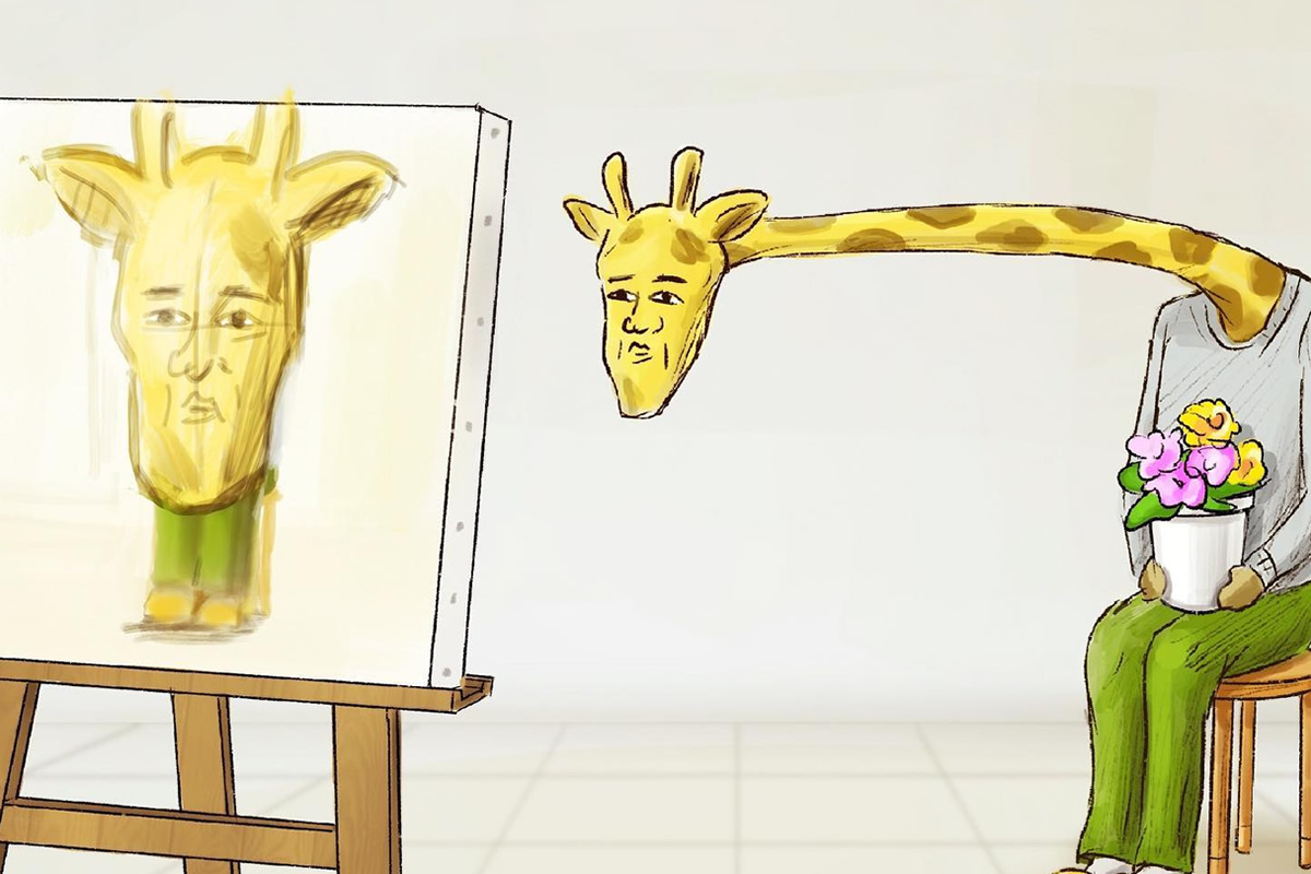 30 Photos Of Funny Illustrations That Depict Daily Life Struggles Of Giraffes