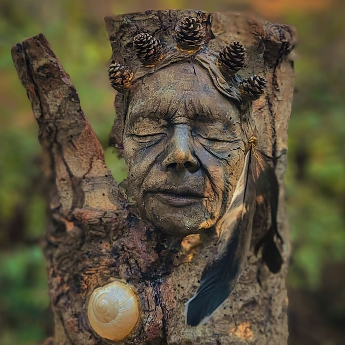 Wood Sculptures By Debra Bernier