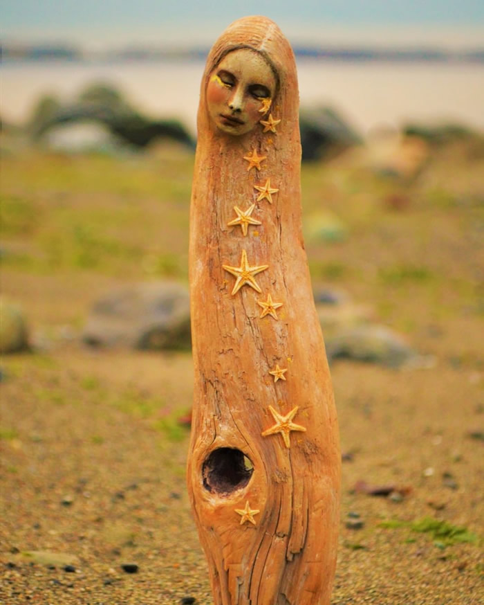 Wood Sculptures By Debra Bernier