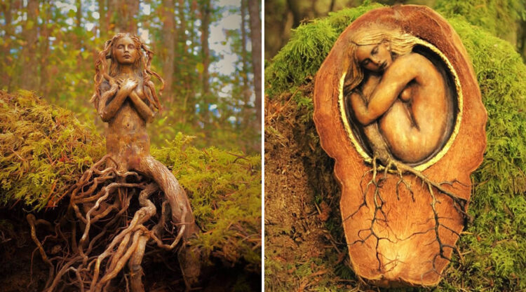 Canadian Artist Debra Bernier Transforms Driftwood Into Stunning Sculptures