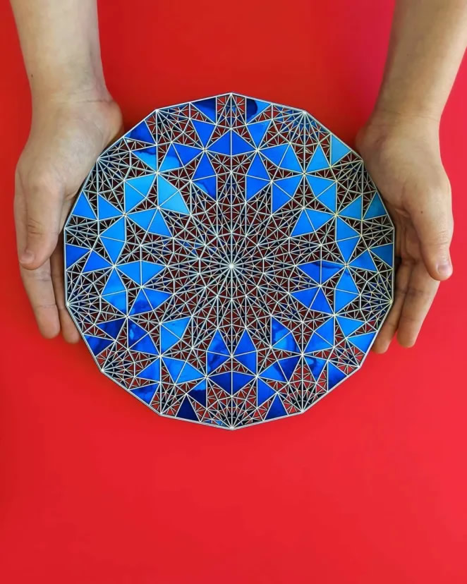 Arabesques Made of Laser-Cut Paper By Julia Ibbini