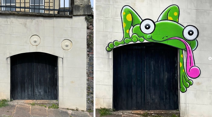 Clever Street Art By Tom Bob