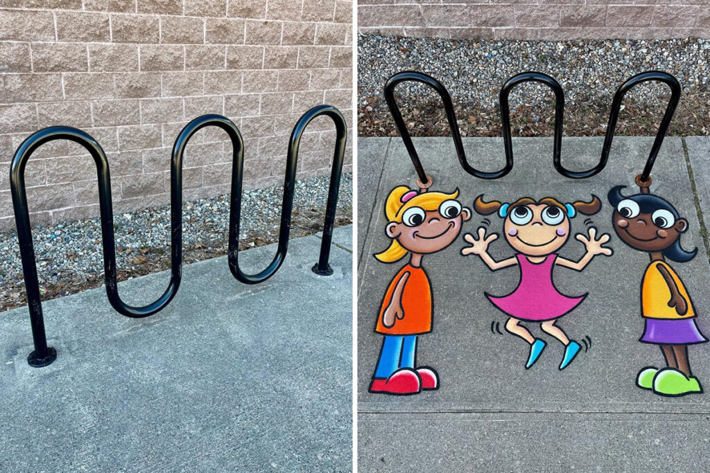 Artist Tom Bob Creates Playful Street Art That Amazingly Integrates With Its Surroundings