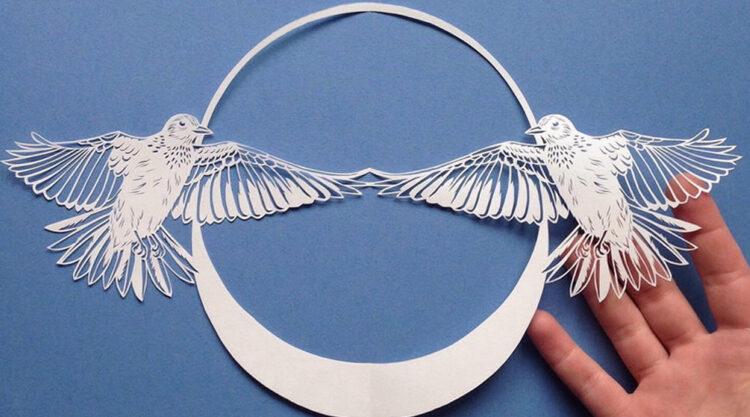 UK Artist Elin Price Creates Gorgeous & Delicate Paper Cutting Pieces