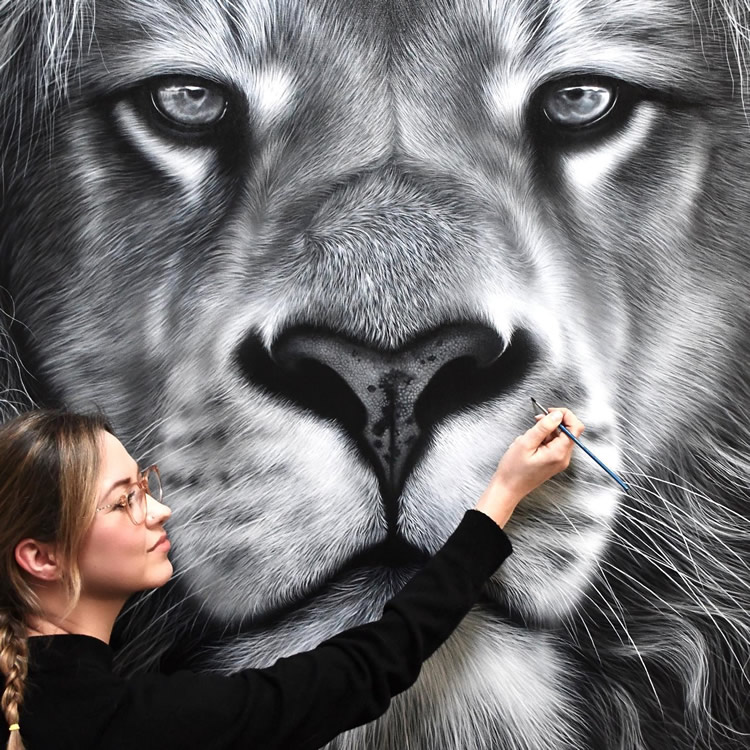 Real Animal Paintings That Look Like Photos By Sarah Still