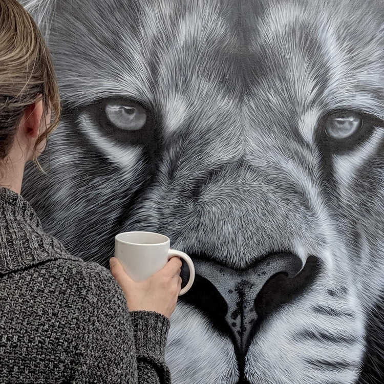 Real Animal Paintings That Look Like Photos By Sarah Still