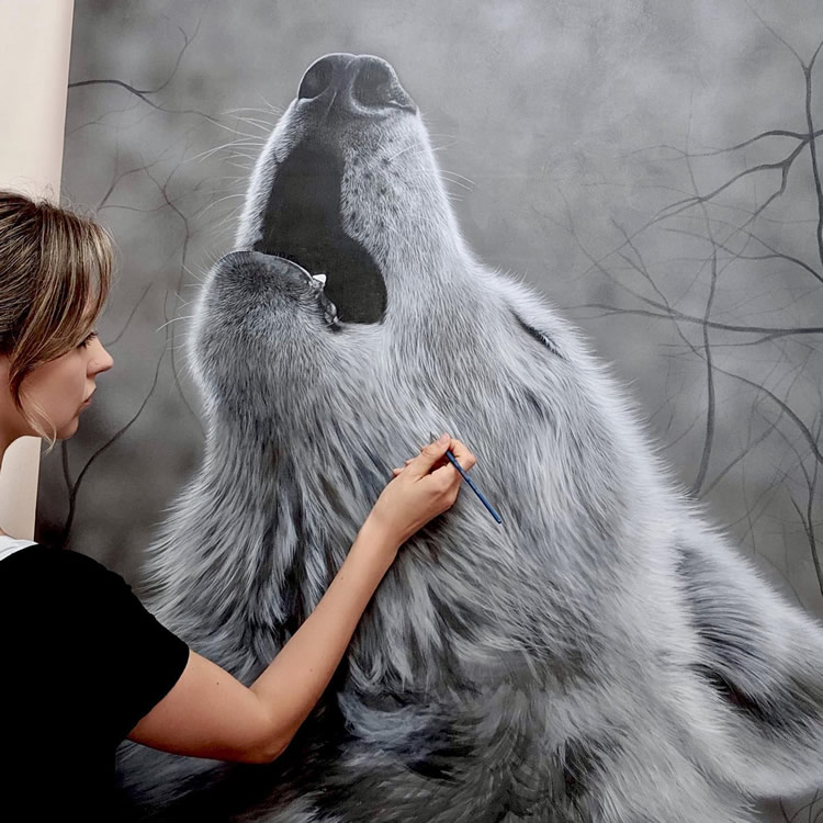 Real Animal Paintings That Look Like Photos By Sarah Still