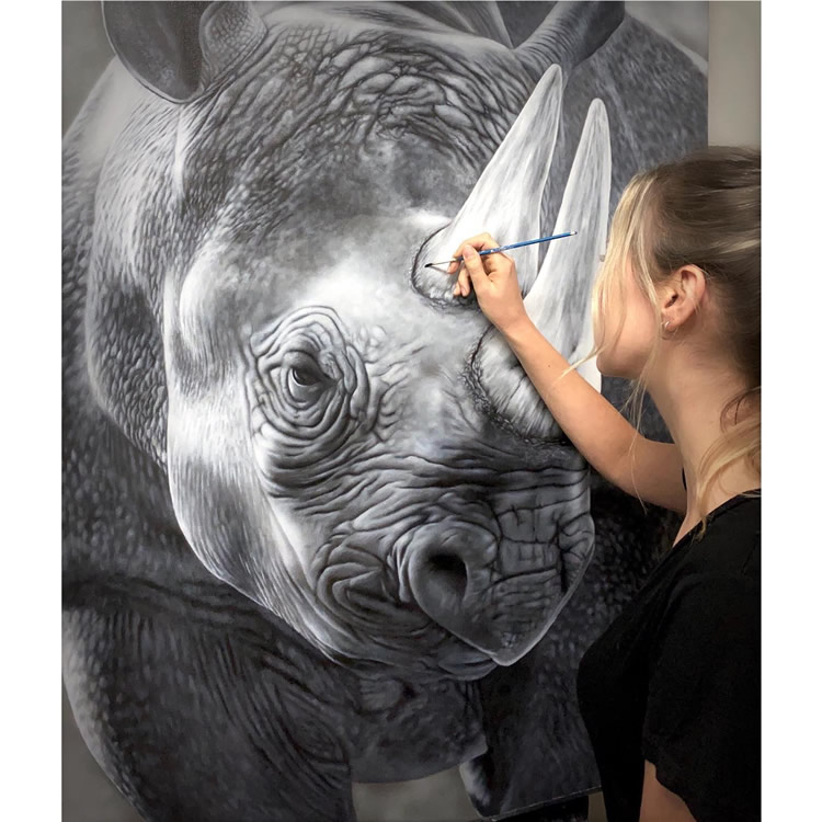 Real Animal Paintings That Look Like Photos By Sarah Still