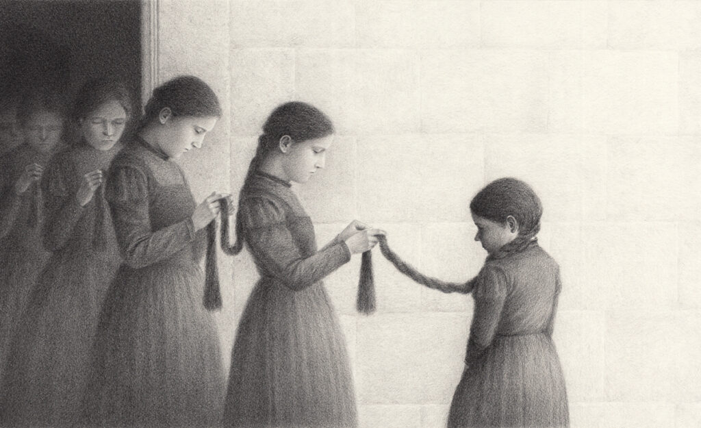 Artist David Álvarez Creates Black And White Illustrations That Reflects Fantasy and Reality