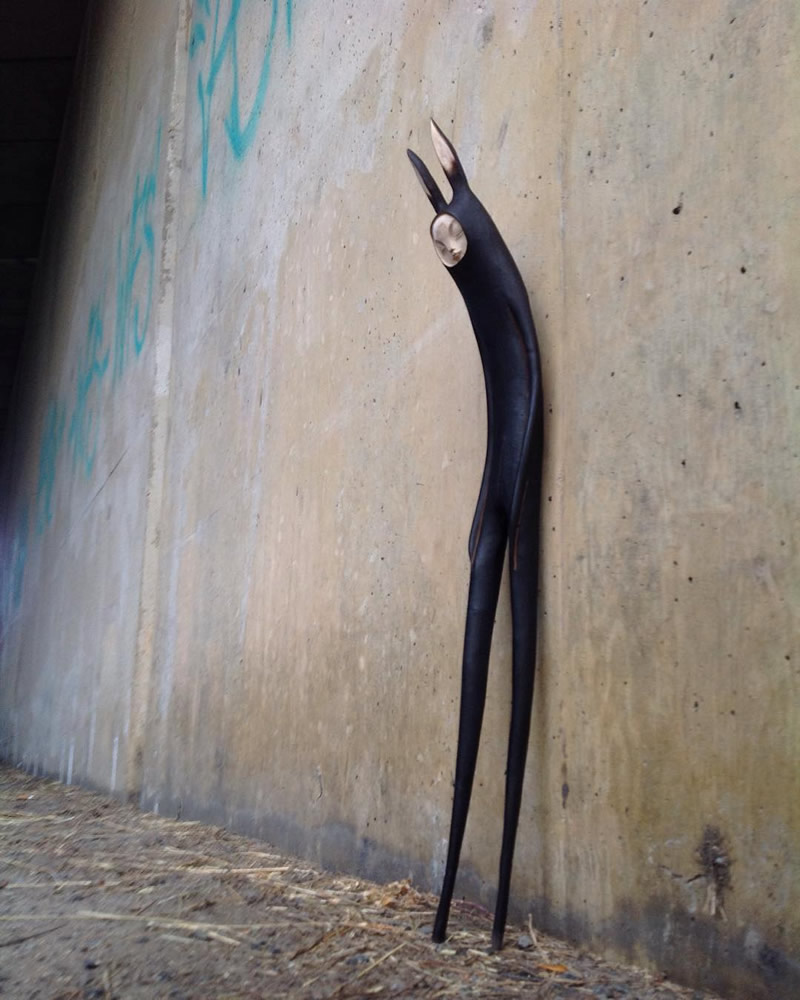 Magical Creatures With Long Limbs By Tach Pollard