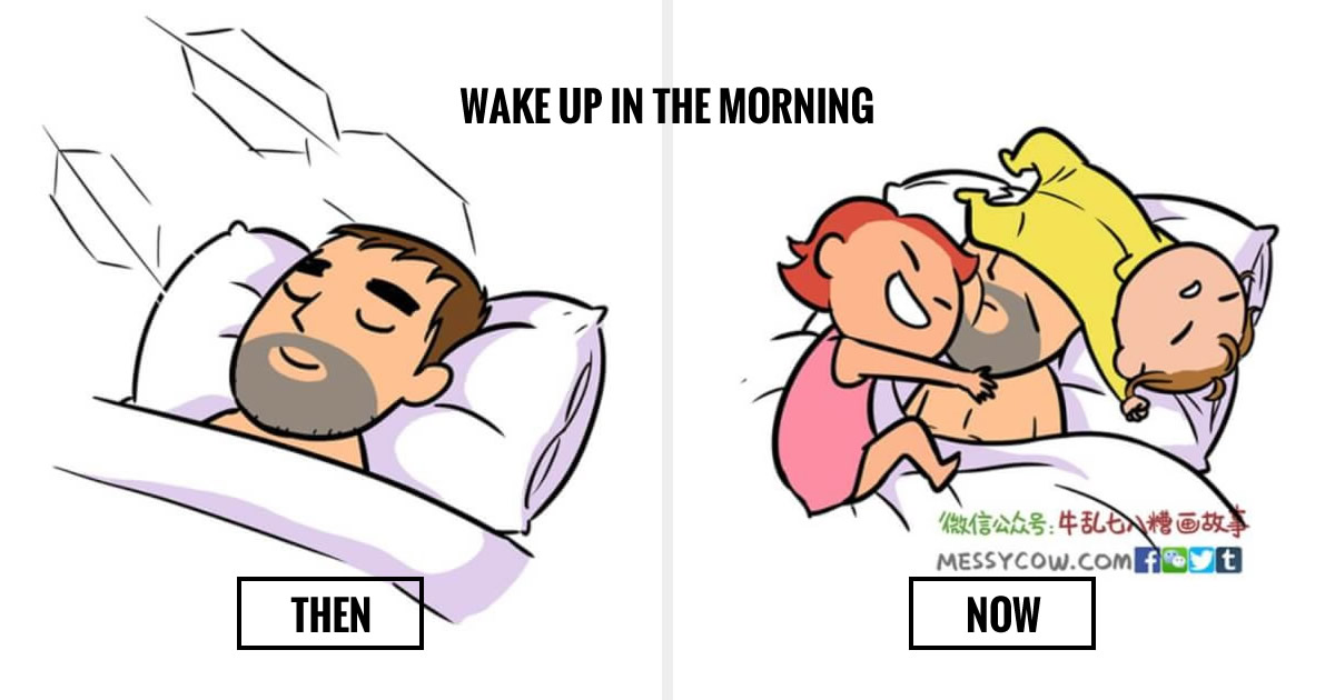 Funny Comics That Depicts Exactly How Men’s Lives Change When They 