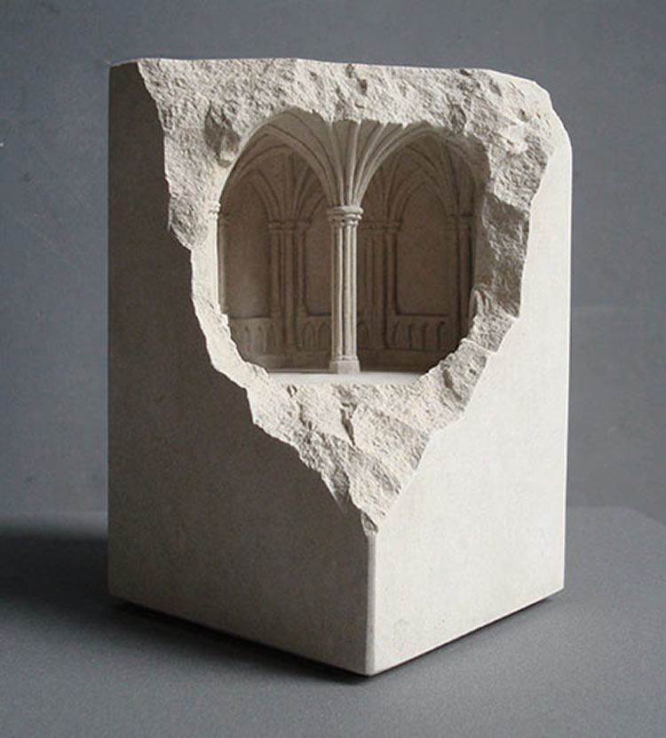 Miniature Architectural With Marble By Matthew Simmonds