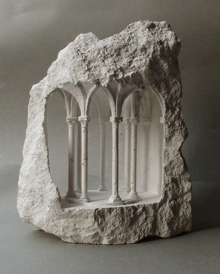 Miniature Architectural With Marble By Matthew Simmonds