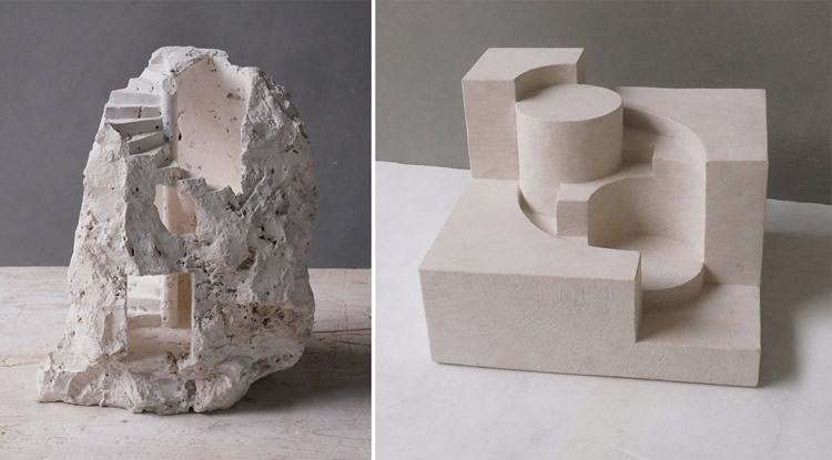 Miniature Architectural With Marble By Matthew Simmonds