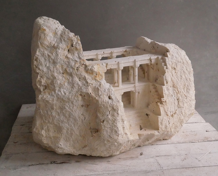 Miniature Architectural With Marble By Matthew Simmonds