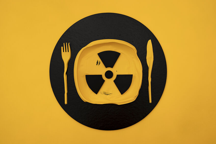 Our Modern World’s Problems On A Plate By Antonio Coelho