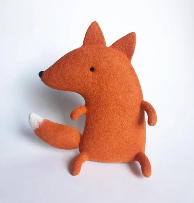 Needle Felted Sculptures By Manooni