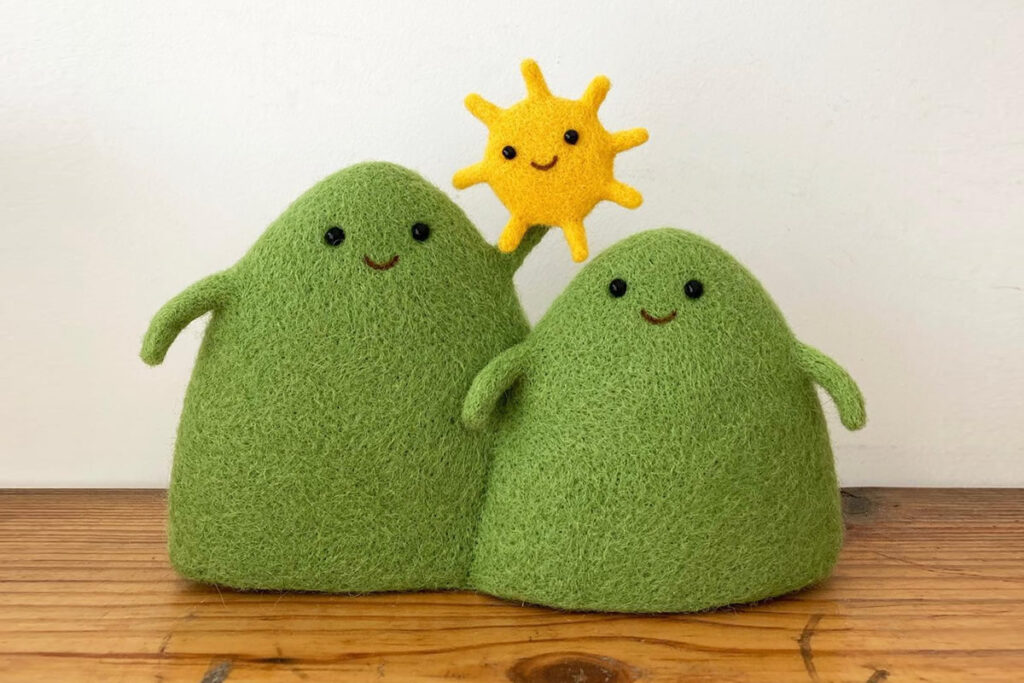 Artists Hanna And Olga Dovhan Creates Beautiful Needle-Felted Sculptures