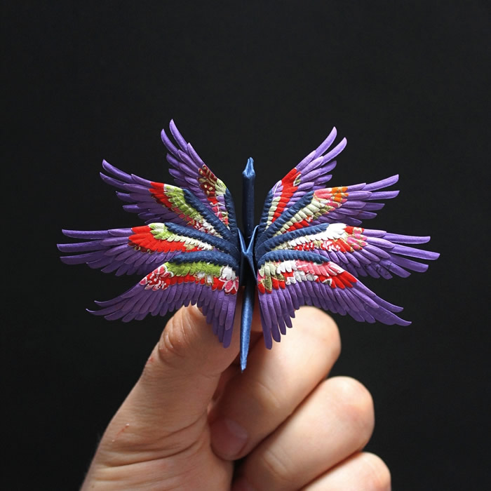 Origami Paper Cranes By Cristian Marianciuc