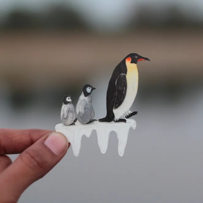 Paper Cut Sculptures Of Birds By Nayan Shrimali and Vaishali Chudasama