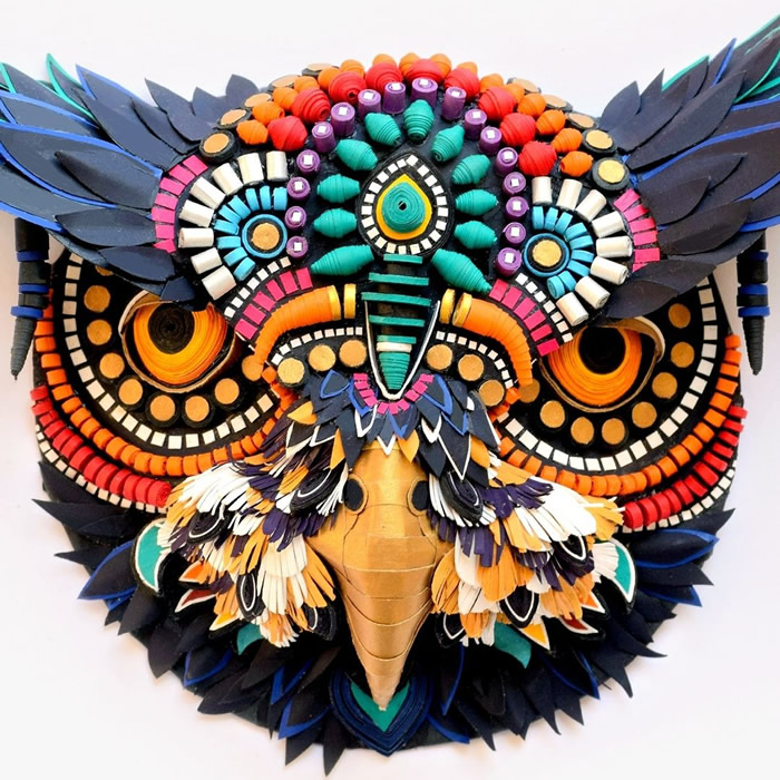 Paper Quilling Art By Yulia Brodskaya