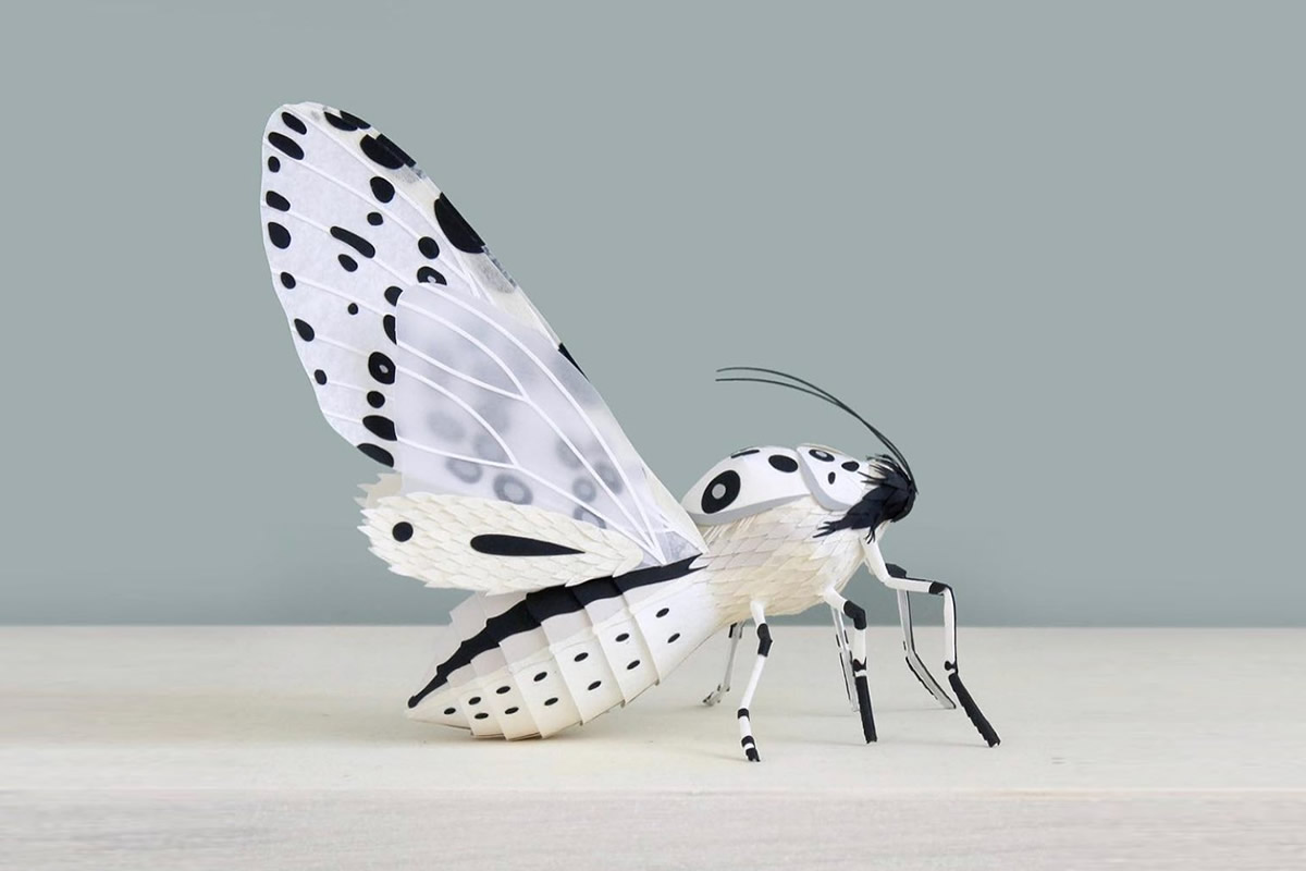Artist Sarah Louise Matthews Creates Beautiful Paper Sculptures Of Animals