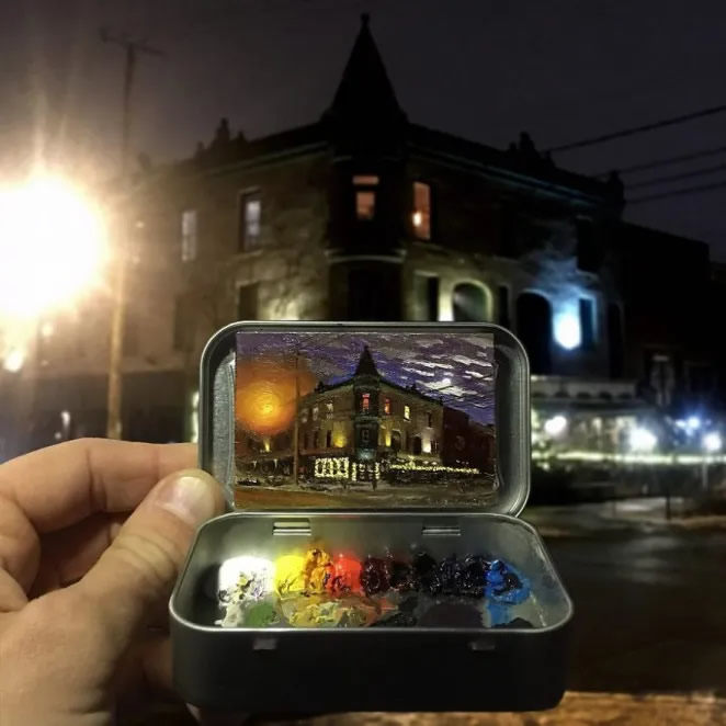 Paintings In Altoids Tins By Remington Robinson