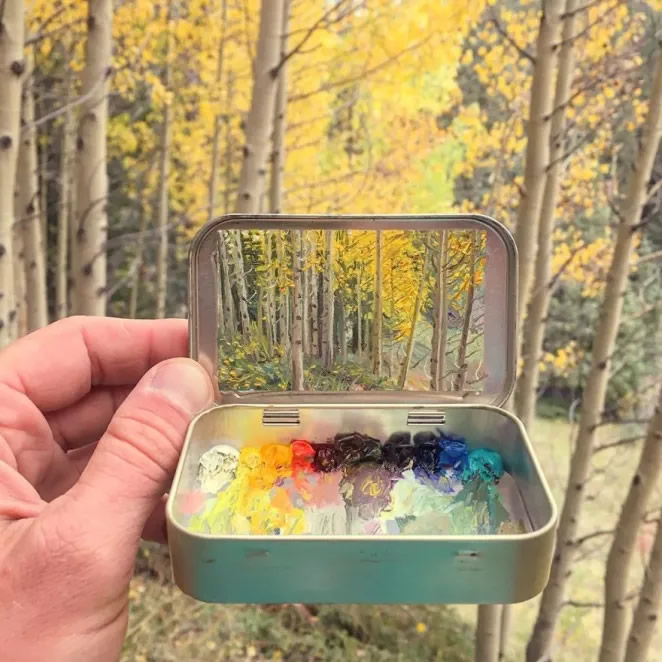 Paintings In Altoids Tins By Remington Robinson