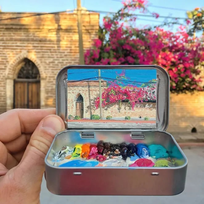 Paintings In Altoids Tins By Remington Robinson