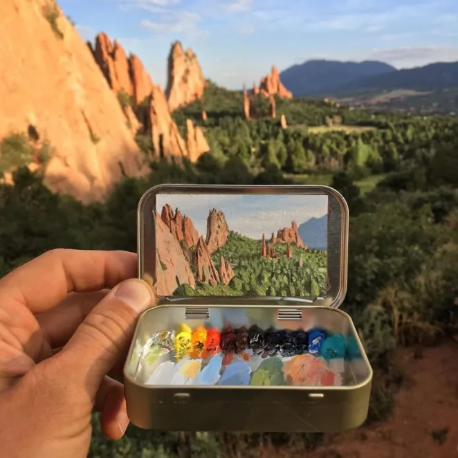 Paintings In Altoids Tins By Remington Robinson