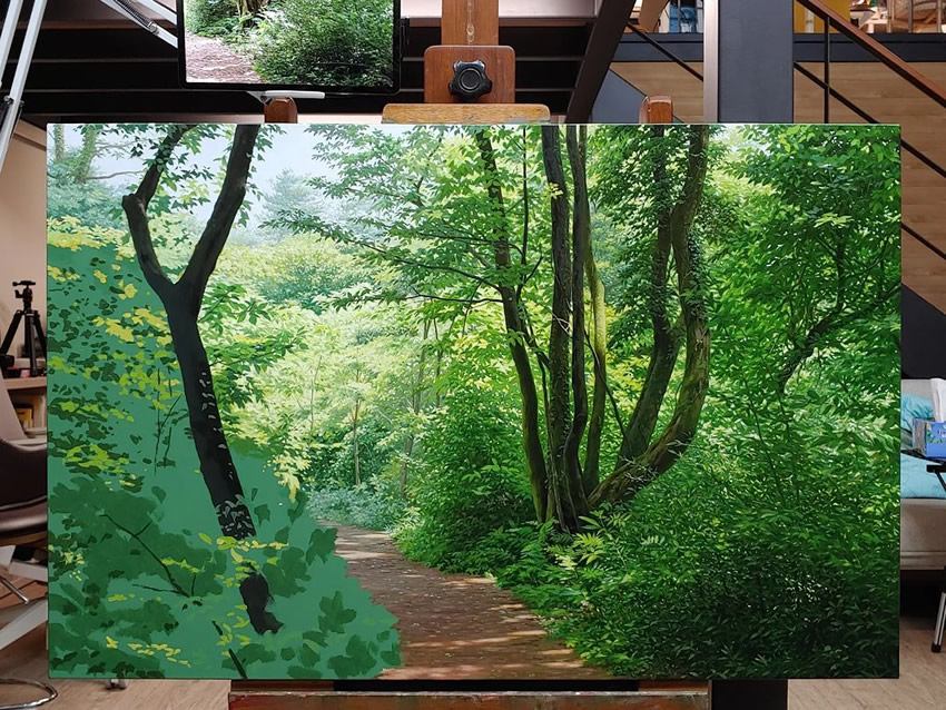 Realistic Paintings Of Nature By Jung-hwan