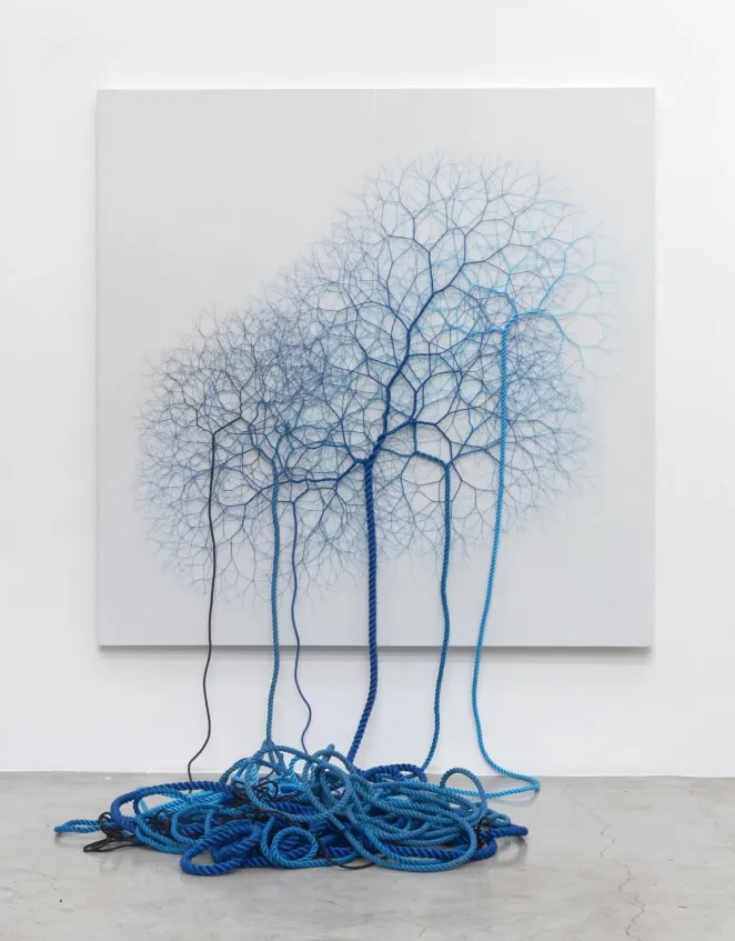 Threaded Rope Artworks By Janaina Mello Landini