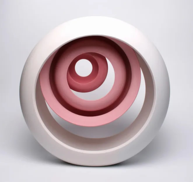 Spherical Ceramic Sculptures by Matthew Chambers