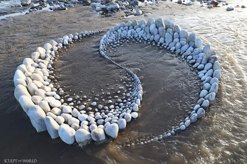 Stone Mandalas Artworks By Jon Foreman