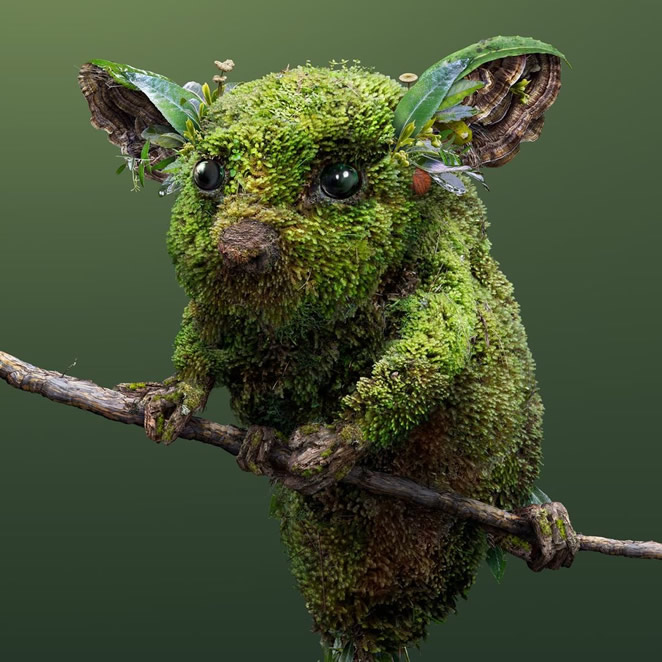 Digital Art With Nature Elements By Josh Dykgraaf