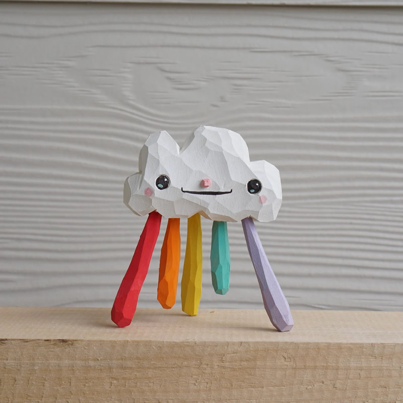 Whimsical Toys From Chunks Of Timber By Parn Aniwat