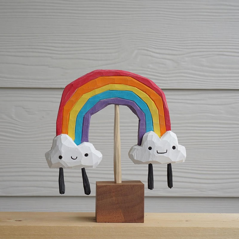 Whimsical Toys From Chunks Of Timber By Parn Aniwat