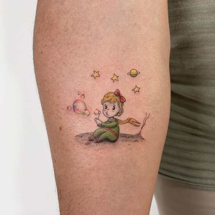 Tinkerbell tattoo