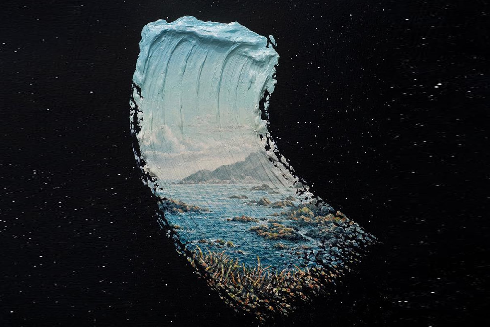 Artist David Ambarzumjan Beautifully Creates Giant Brushstroke Paintings