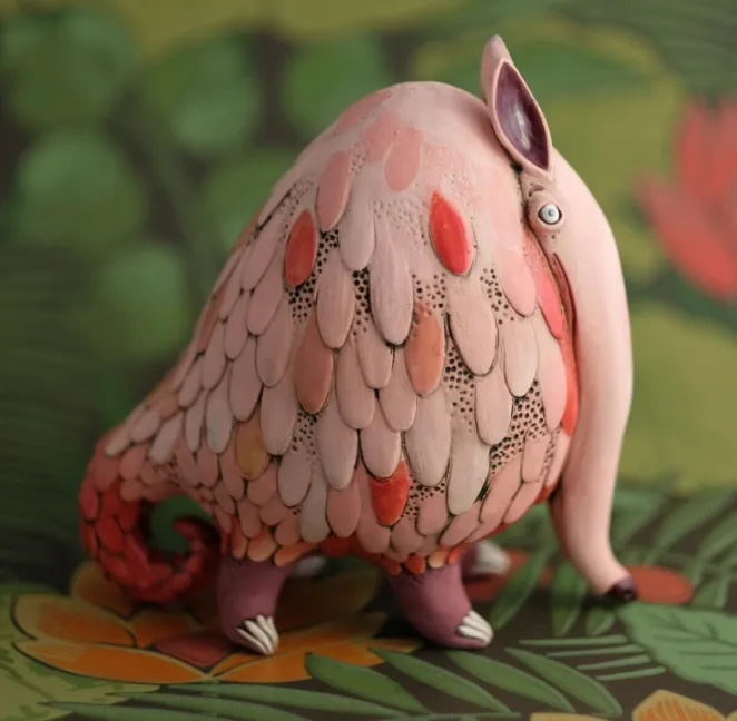 Ceramic Sculptures Of Animals By Nastia Calaca