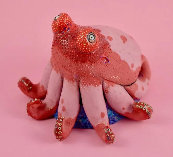 Ceramic Sculptures Of Animals By Nastia Calaca