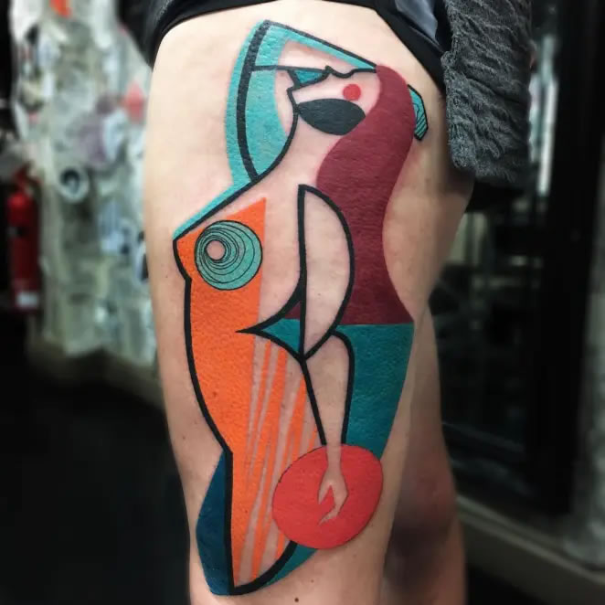 Colorful Tattoos By Mike Boyd